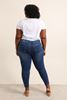 Immagine di CURVY GIRL STRETCH JEANS WITH RHINESTONE